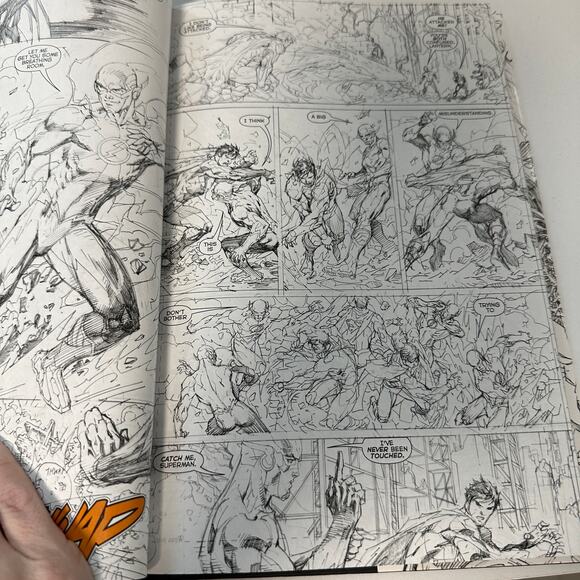 DC Justice League Unwrapped by Jim Lee Like New Hardcover Comic - Picture 7 of 7